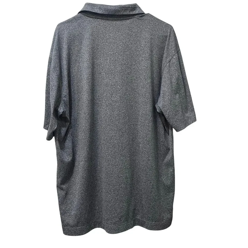 Nike Golf Dri-Fit Polo 10 Barrel Brewing Co Heather Gray XL